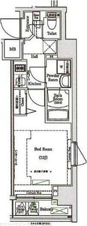 ラフィスタ金町の物件間取画像